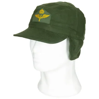 Schwed. Feldmütze, M 59, Luftwaffe, oliv, neuw.