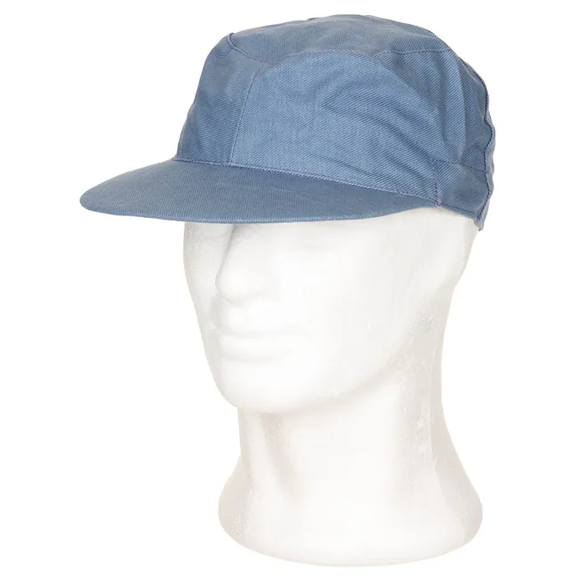 Schwed. Arbeitsmütze, "Zivilschutz", blau, neuw.