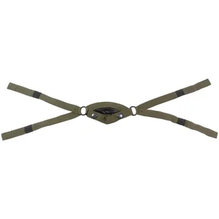 Kinnriemen, für Stahlhelm, oliv, neuw.