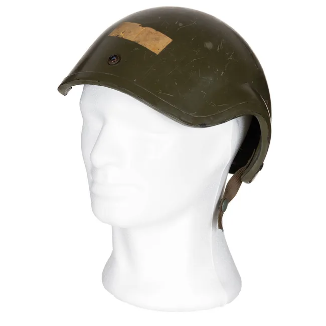 Ital. Helm FschJg, Ballistik, O. INNENTEIL,gebr(EXP.BESCHR.)