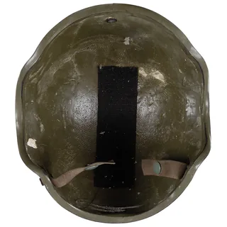 Ital. Helm FschJg, Ballistik, O. INNENTEIL,gebr(EXP.BESCHR.)