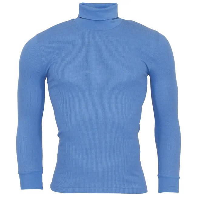 Österr. Rollkragenpulli UN, hellblau, neuw.