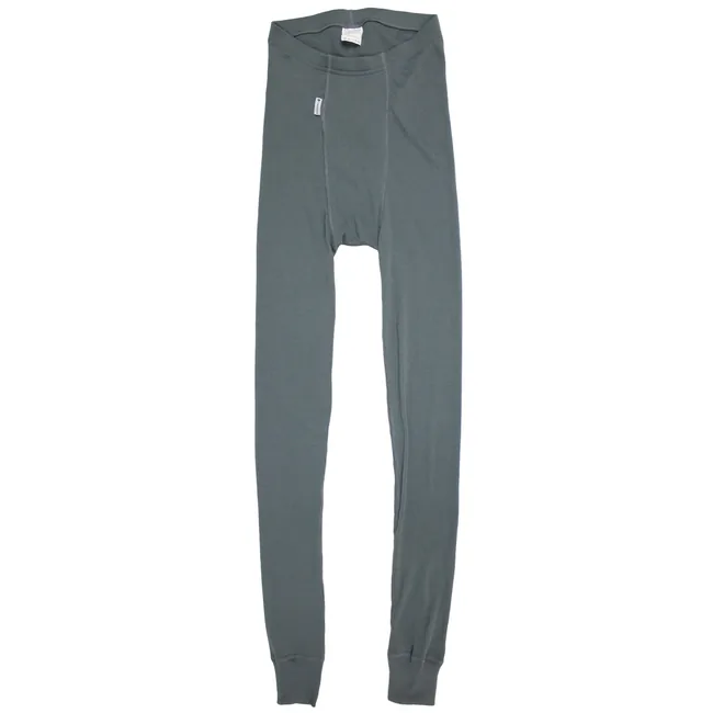 Holl. Unterhose, gerippt, lang, grau, gebr.
