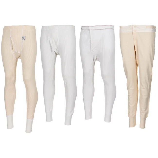 Schwed. Unterhose, lang, gerippt, gebr.