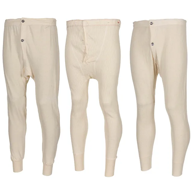 Schwed. Unterhose, lang, Knopfleiste, neuw.