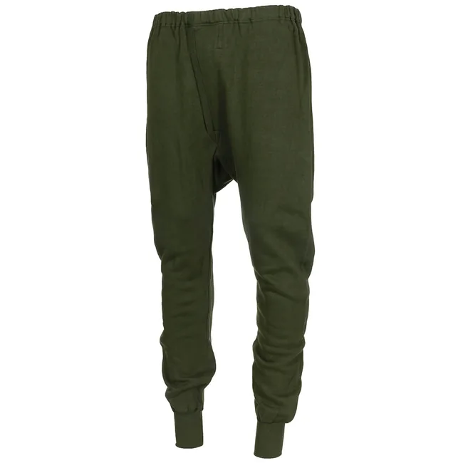 Belg. Unterhose, angeraut, oliv, neuw.