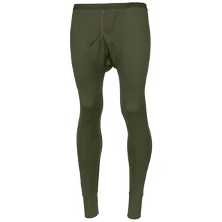 Brit. Thermo-Unterhose, oliv, lang, neuwertig