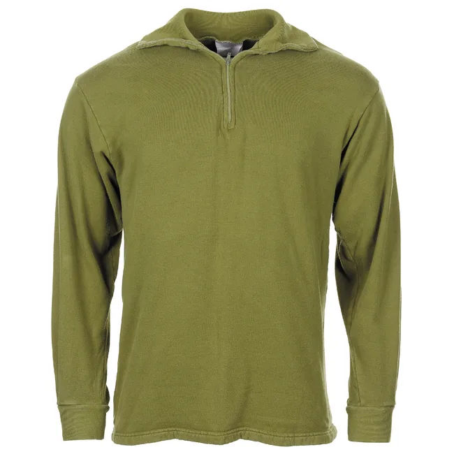 Brit. Shirt, "Norgie", Cold Weather, oliv, gebr.