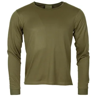 Brit. Thermo-Unterhemd, LIGHT-OLIV, langarm, gebr.