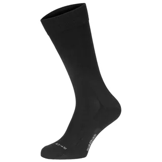 Österr. Socke, schwarz, halblang, gebr.