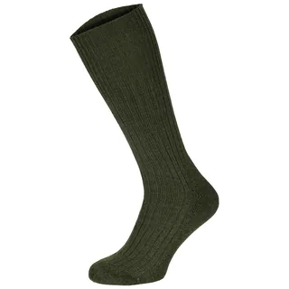 Brit. Wintersocke, oliv, gebr.