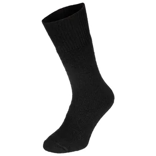 Holl. Wintersocke, schwarz, Frotteesohle, gebr.