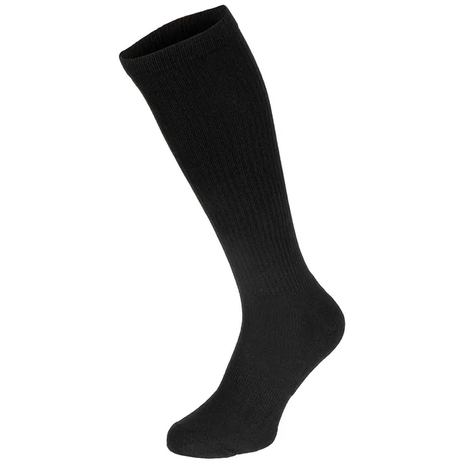 Holl. Stiefelsocke, schwarz, gebr.