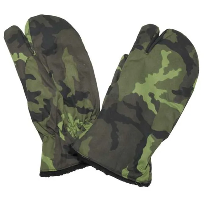 CZ Winterhandschuhe, 3 Finger, Typ 95 CZ tarn, neuwertig