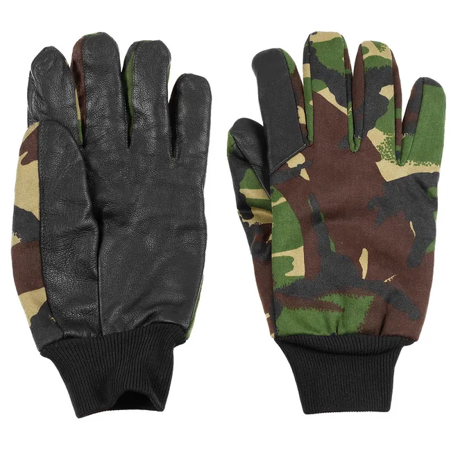 Brit. Fingerhandschuhe, DPM tarn, gebr.