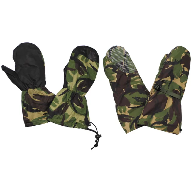 Brit. Fausthandschuhe, DPM, ECW, mit Überhandschuh, neuw.