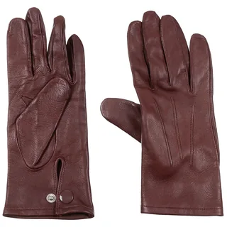 Brit. Lederhandschuhe, braun, gebr.