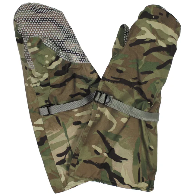 Brit. Fausthandschuhe, ECW, MTP tarn, gebr.
