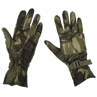Brit. Lederhandschuhe, gebr., "Warm Weather", MTP tarn