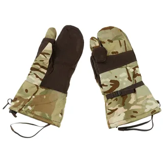 Brit. Fausthandschuhe, MTP, Goretex, Schießfinger, gebr.