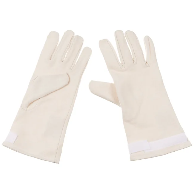 Brit. Innenhandschuhe, Fleece, weiß, neuw.