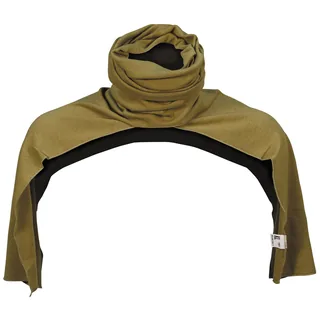 Holl. Schlauchschal, khaki, neuwertig