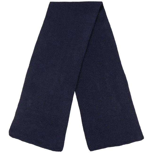 Schwed. Wollschal, blau, neuw.