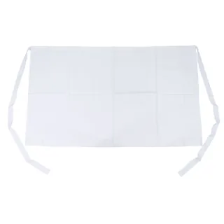 CZ/SK Vorbinder/Schürze, weiß, 107 x 64 cm, gebr.