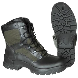 BW Kampfstiefel, Tropen, oliv/schwarz, neuw.