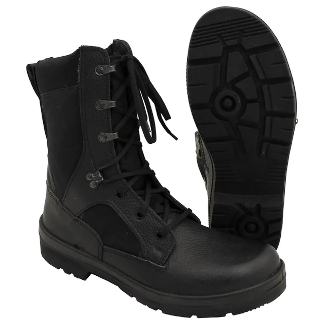 BW Tropenstiefel, schwarz, vulkanisierte Sohle, neuw.