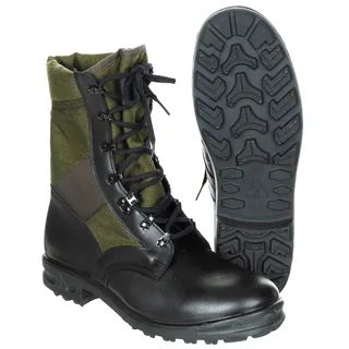 BW Tropenstiefel, "BALTES", schwarz/oliv, neuw.
