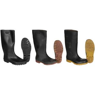 BW Gummistiefel, schwarz, gebr., Modelle sortiert