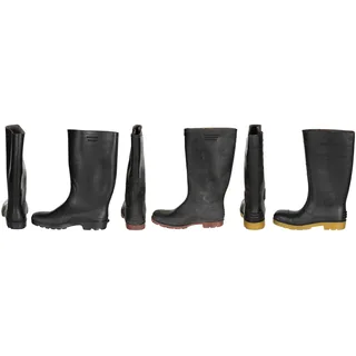BW Gummistiefel, schwarz, gebr., Modelle sortiert