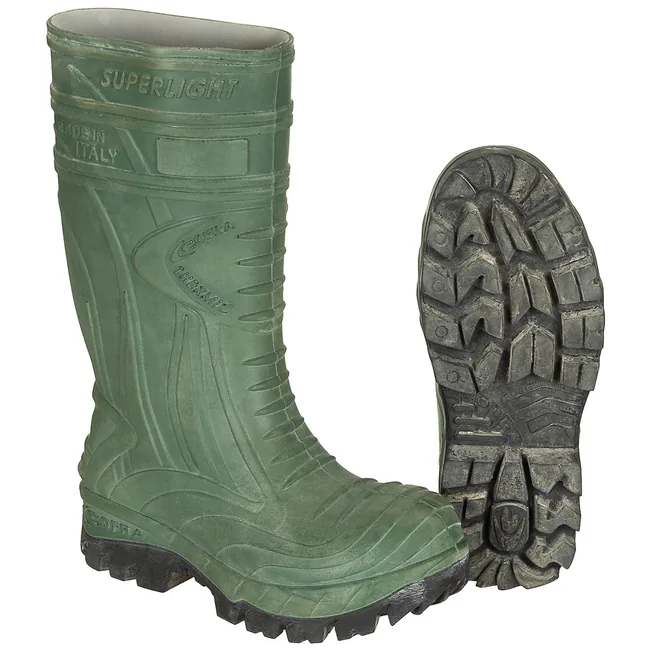 Gummistiefel, "COFRA", mit Schutzkappe, gebr.