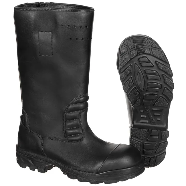 BW Feuerwehrstiefel, gefütt., "Baltes Delta Pro", S3, gebr.