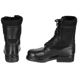 Ital. Einsatzstiefel, Sommer, schwarz, neuw.