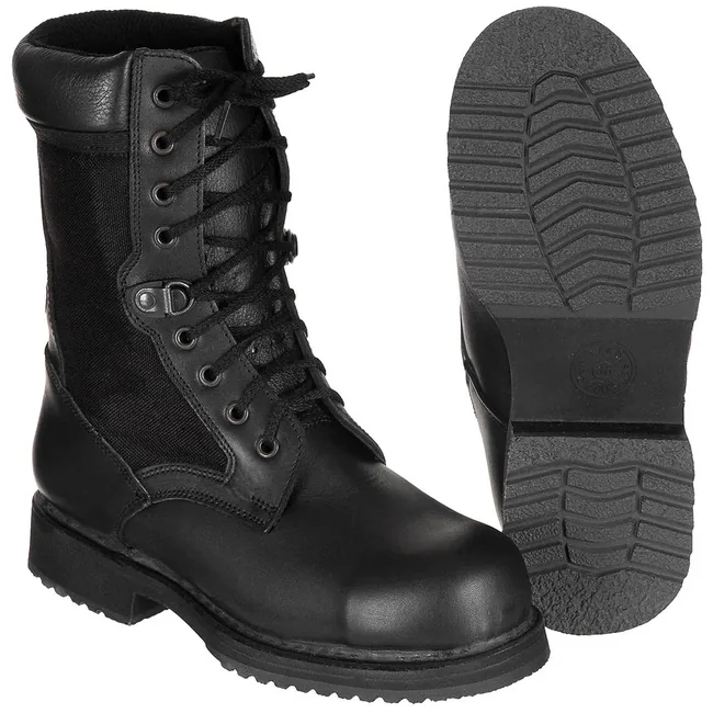 Ital. Einsatzstiefel, Winter, schwarz, neuw.