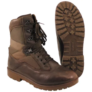 Brit. Kampfstiefel, "YDS", braun, gebr.