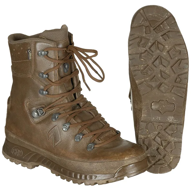 Brit. Kampfstiefel, "HAIX", C. W. Weather, gebr., II Wahl