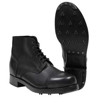 Brit. Combat Stiefel, schwarz, Leder, neuw.