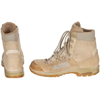 Brit. Combat Stiefel, "LOWA", khaki, gebr.