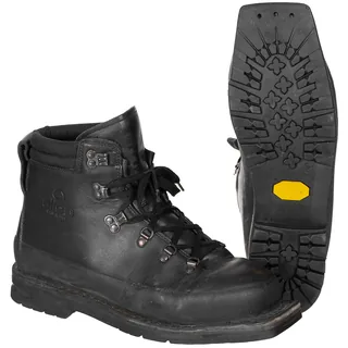 Langlaufschuhe, Leder, schwarz, gebr.