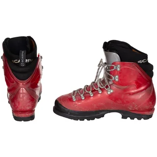 Touren Skistiefel, "SCARPA", rot, gebr.