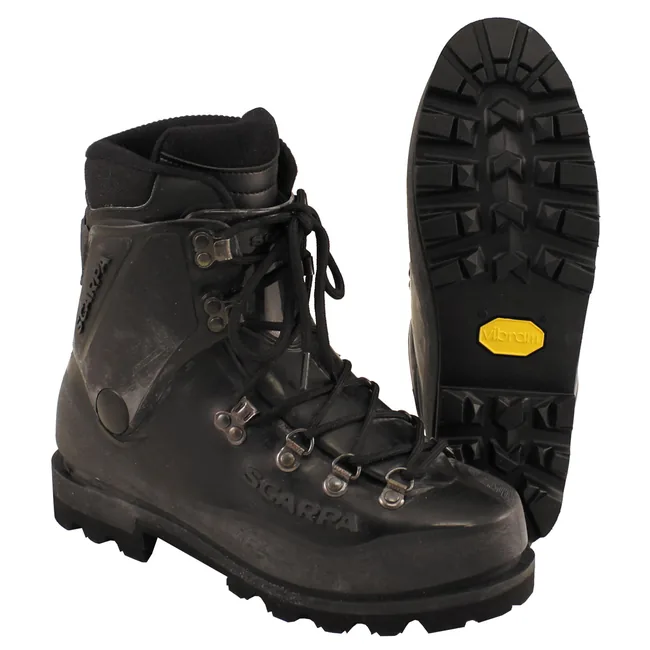 Touren Skistiefel, "SCARPA", Modell "Vega", schwarz, gebr.