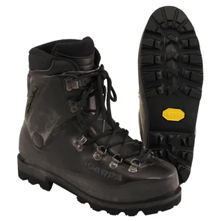 Touren Skistiefel, "SCARPA", Modell "Vega", schwarz, gebr.