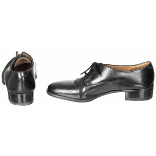 Brit. Halbschuhe, DAMEN, Leder, schwarz, gebr.
