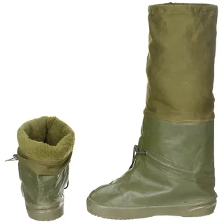 BW Überschuhe, KSK, oliv, "Heatpac", gebr.