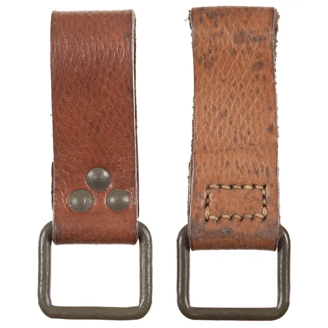 CZ Lederschlaufen, mit Ring, gebr.