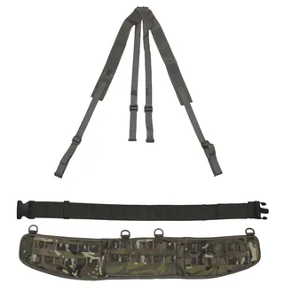 Brit. Hüftgurt, MTP tarn, mit Suspender, gebr.