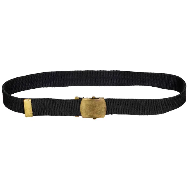 Schwed. Hosengürtel, schwarz, 3 cm, gebr.